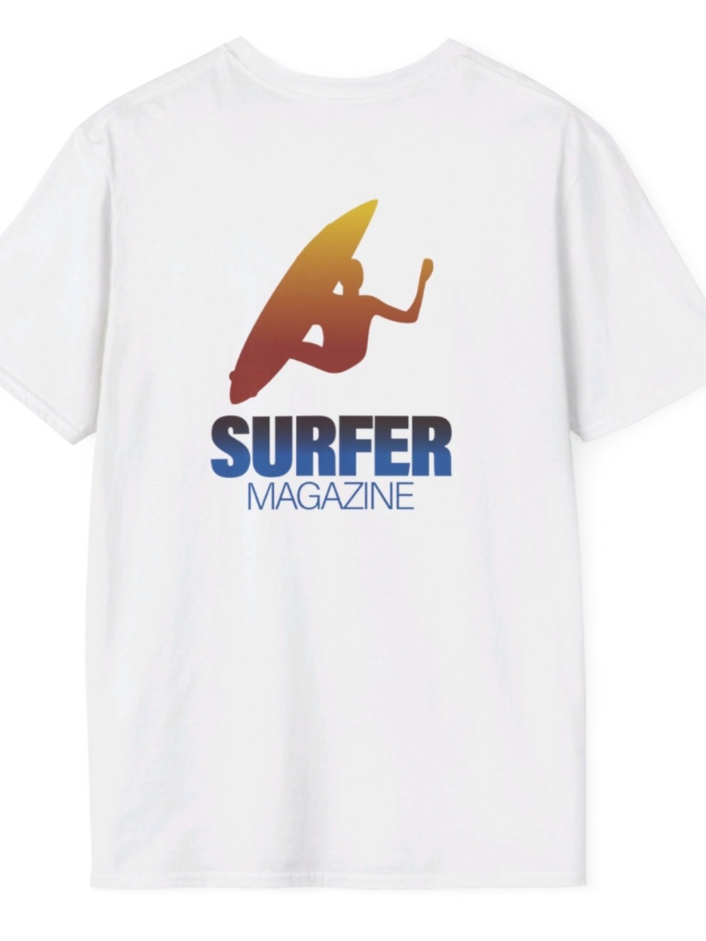 Retro 1980's SURFER MAGAZINE logo T-shirt  ( Surfing tee )